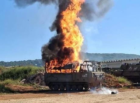 Hizbullah'ın İHA Saldırısı: 12 İsrail Askere Yaralı