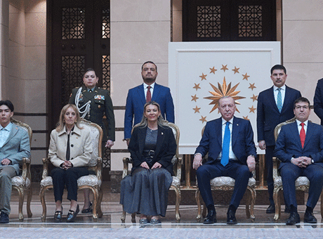 Cumhurbaşkanı Erdoğan, Beş Ülkenin Büyükelçilerini Kabul Etti