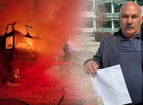 TIR Yangınında Mucize Kurtuluş: Sürücü İbrahim Semed Son Anda Araçtan Atladı