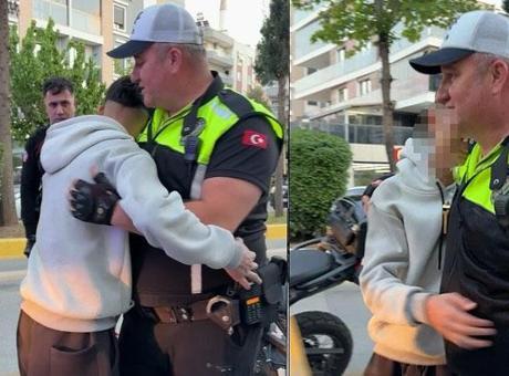 Ehliyetsiz Sürücü Motosikletten Düştü, İbretlik Ceza Aldı