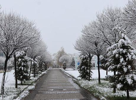 Mayıs'ta Kar Sürprizi: Yozgat Bembeyaz Oldu