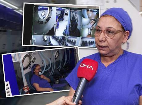 İstanbul'da Televizyon İzlerken Ani Görme Kaybı: 65 Yaşındaki Kadın Hiperbarik Oksijen Tedavisi ile Hayata Döndü