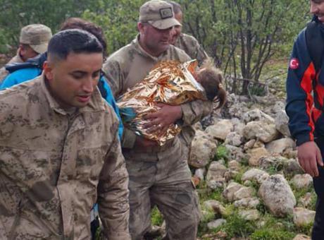 2,5 Yaşındaki Melike'nin 17 Saat Sonra Bulunması Aileye Rahat Nefes Aldırdı