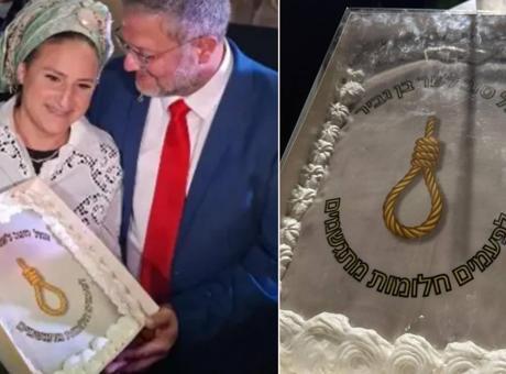 İsrailli Bakanın İdam Temalı Doğum Günü Kutlaması Tartışma Yarattı