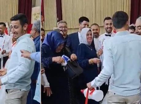 Düğün Hediyesi Olarak Hediye Edilen Buzağı Davetlileri Şaşırttı