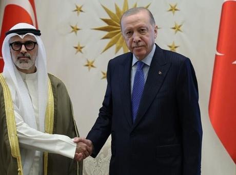 Cumhurbaşkanı Erdoğan, Kuveyt Dışişleri Bakanı Sabah ile Görüştü