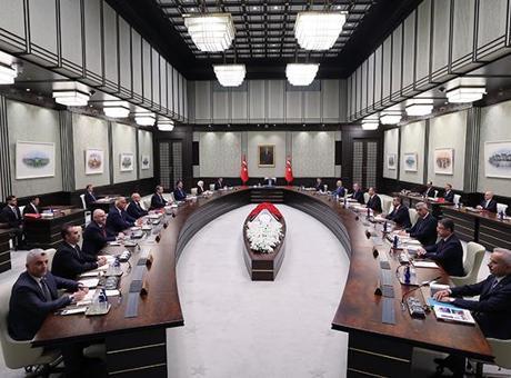 Cumhurbaşkanı Erdoğan Başkanlığındaki Kabine Toplantısı Beştepe'de Gerçekleşti