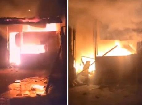 Eyüpsultan'da Kurban Satış Alanında Yangın: 1 Ölü, Bekçi Gözaltında