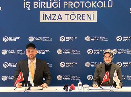T3 Vakfı ve Sıfır Atık Vakfı Arasında Çevre İçin Önemli İş Birliği Protokolü İmzalandı