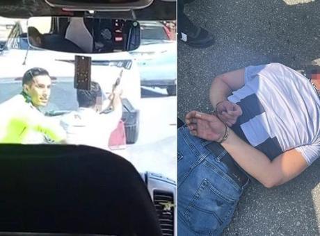 Silahlı Şüpheli Taksici Rehin Aldı, Polisle Ateş Açtı: Olay Anları Kamerada
