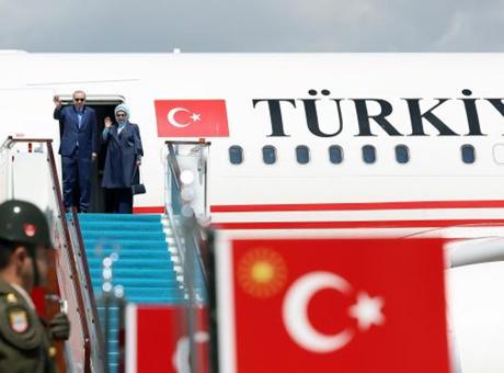 Cumhurbaşkanı Erdoğan, Kazakistan Temaslarının Ardından Türkiye'ye Döndü