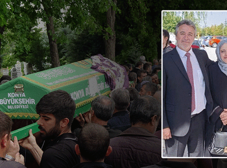 Konya'daki Aile Faciasında Yürekler Dağıtan Veda: Oğulları Tarafından Öldürülen Çift Toprağa Verildi