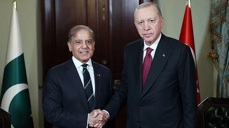 Cumhurbaşkanı Erdoğan, Pakistan Başbakanı Şerif ile İkili İlişkileri Değerlendirdi