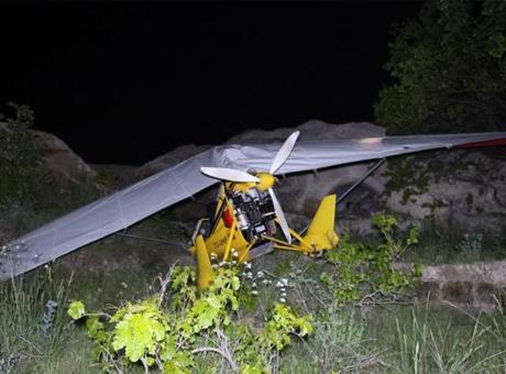 Kapadokya'da Acil İniş: Pilot ve Yolcu Hafif Yaralandı
