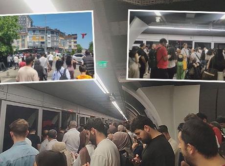 M7 Yıldız-Mahmutbey Metro Hattında Teknik Sorun: Seferler Aksadı, Yolcular Otobüslerle Tahliye Edildi