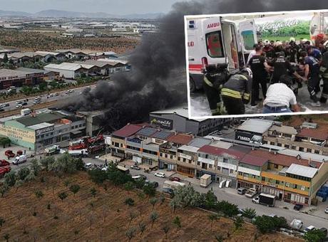 Konya'daki Fabrika Yangınında Acı Kayıp: Bir İtfaiye Personeli Şehit Oldu