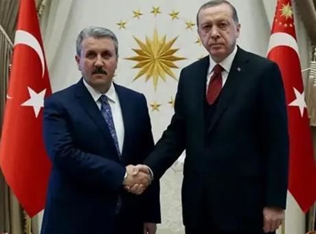 Cumhurbaşkanı Erdoğan'dan Mustafa Destici'ye Tebrik Mesajı