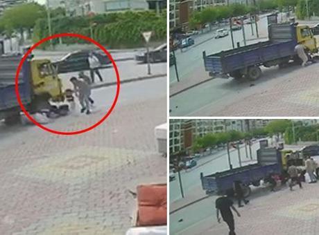 Konya'da Bisiklete Çarpan Kamyonet, 3 Çocuğun Hayatını Tehlikeye Sürükledi