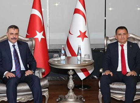 İçişleri Bakanı Mustafa Çiftçi KKTC'de Resmi Temaslarda Bulundu