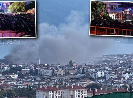 Derince'de Gecekonduda Çıkan Yangın Mahallede Paniğe Neden Oldu