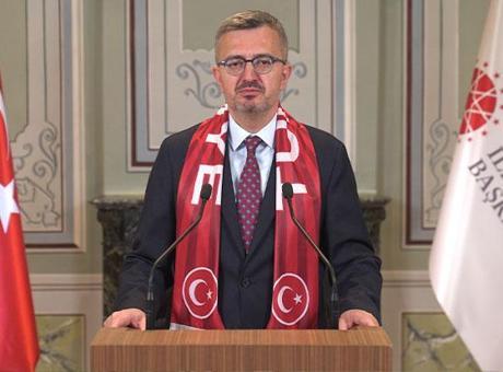 İletişim Başkanı Duran'dan A Milli Futbol Takımı'na Destek Mesajı