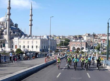 İstanbul'da Yeşilay Bisiklet Turu Nedeniyle Kapalı Yollar ve Alternatif Rotalar