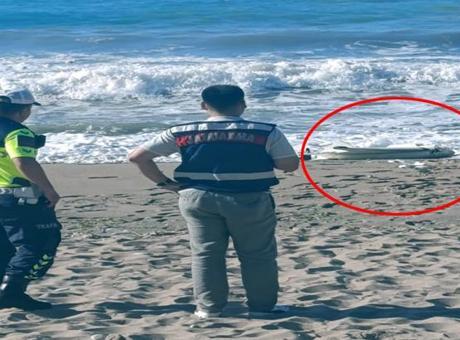 Bartın’da Dalgalar İnsansız Hava Aracını Sahile Sürükledi