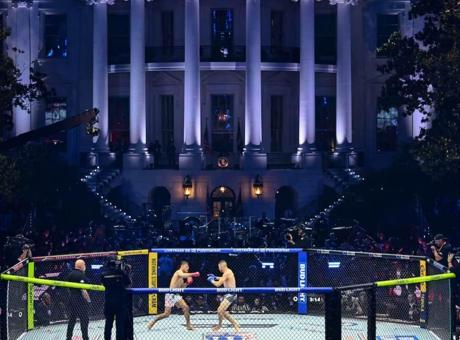 Beyaz Saray'daki UFC Etkinliğine Dronlu Saldırı Girişimi Engellendi