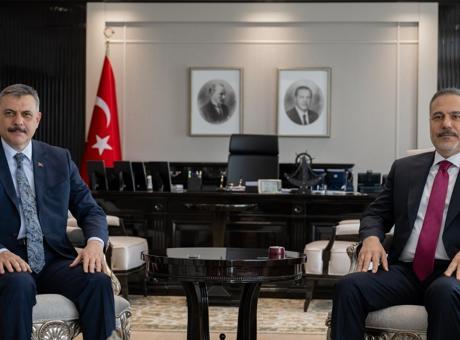 Bakan Fidan ve Çiftçi Ankara'da Önemli Bir Görüşme Gerçekleştirdi