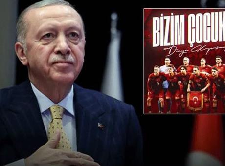 Cumhurbaşkanı Erdoğan, A Milli Futbol Takımı'na Paraguay Maçında Başarı Diledi