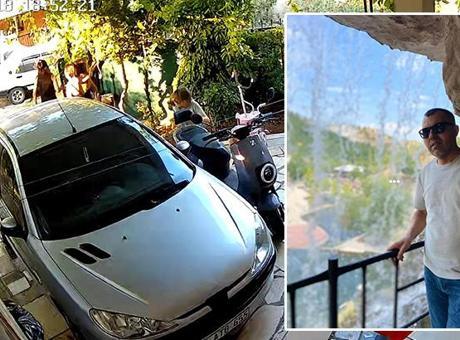 Fethiye'de Bahçe Kapısı Sesinden Cinayet: Güvenlik Kamerasında Dehşet Anları