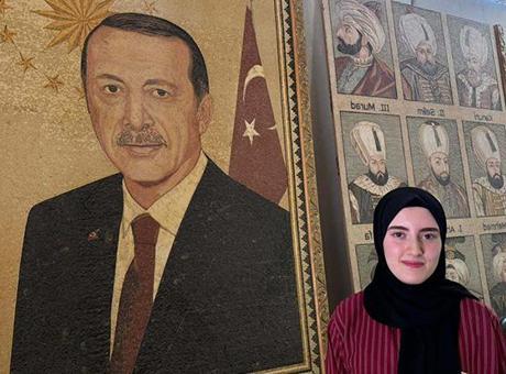 Suriyeli Sanatçılardan Görkemli Mozaik: Erdoğan'ın Portresi 100 Bin Parça ile Hayat Buldu