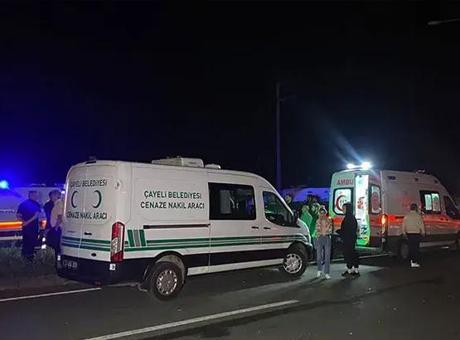 Rize'de Zincirleme Trafik Kazası: 3 Hayatını Kaybetti, 4 Yaralı