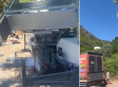 Yük Asansörü, Elektrik Hattının Üzerine Düştü: İki İşçi Trajik Şekilde Hayatını Kaybetti