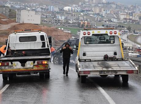 Şırnak-Cizre Kara Yolunda Kazalar Raporla Önleniyor