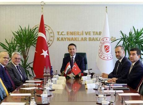 Bakan Bayraktar, Iraklı Yetkililerle Enerji İş Birliği Üzerine Görüşme Gerçekleştirdi