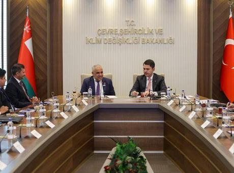 Türkiye ve Umman Arasında Şehircilik İş Birliği Protokolü İmzalandı