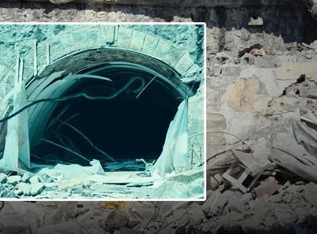 Zonguldak'ta Yıkım Sırasında 2. Dünya Savaşı'na Ait Gizli Sığınak Ortaya Çıktı