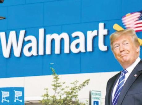 Trump'tan Walmart'a Vatansever İndirim Övgüsü