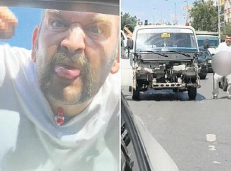 Sultanbeyli'de Şok Olay: Maganda Trafikte Taciz Etti