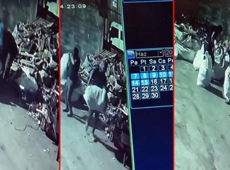 Maskeli Hırsızlar Adana'da Gerçekleşen Büyük Bakır Hırsızlığında Yakalandı