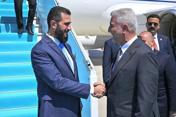 Suriye Cumhurbaşkanı Ahmed Şara, NATO Zirvesi İçin Ankara'da