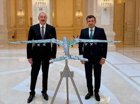 Selçuk Bayraktar, Azerbaycan Cumhurbaşkanı Aliyev ile Görüştü