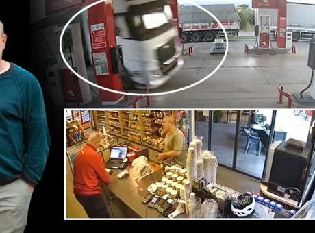 Markette sohbet ederken TIR'ın altında kaldı! Bursa'daki kazanın görüntüleri ortaya çıktı