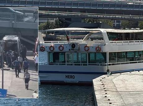 Haliç'te tur teknesi faciası! Köprü ayağına çarpan tekneden denize düşmüştü... Cansız bedeni bulundu