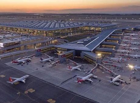 İstanbul Havalimanı günlük 1623 uçuşla Avrupa'nın en yoğun havalimanı oldu