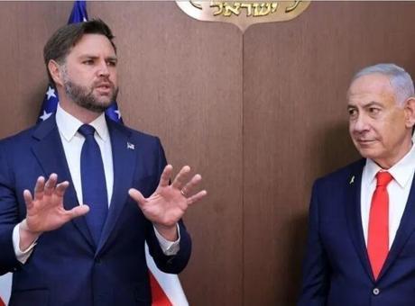 Washington'da kritik zirve! Vance ve Netanyahu görüştü