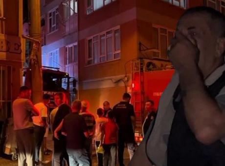 Acılı babanın feryatları mahalleyi inletti! Yürüyemeyen oğlunu yangından kurtaramadı