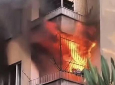 Gaziantep'te yangın faciası! Yaşlı kadın yanarak can verdi