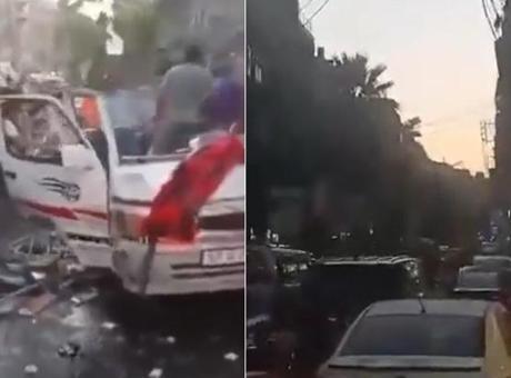 Suriye'nin başkenti Şam'da patlama! Ölü ve yaralılar var